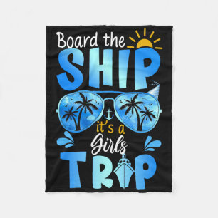 Besteige das Schiff, es ist ein Mädelsausflug-Kreu Fleecedecke
