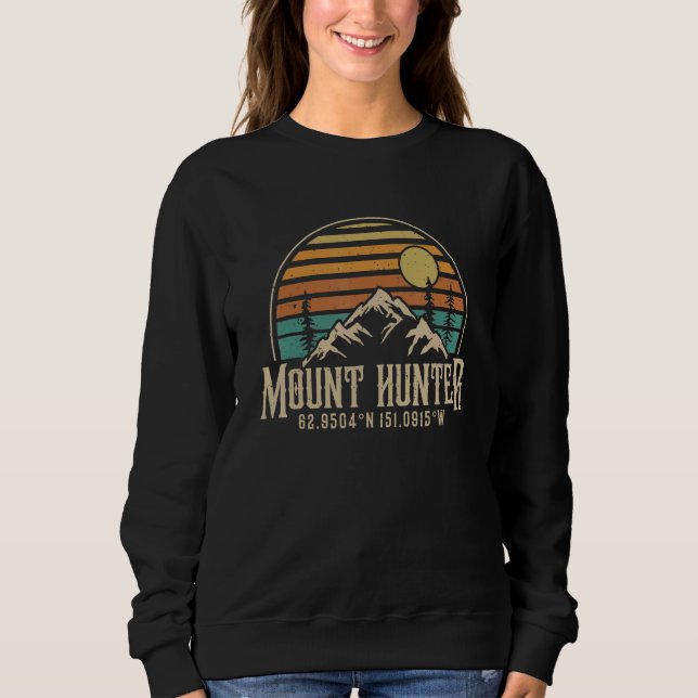 Besteigung des Mt. Hunter Alaska Bergwandern Mount Sweatshirt (Vorderseite)