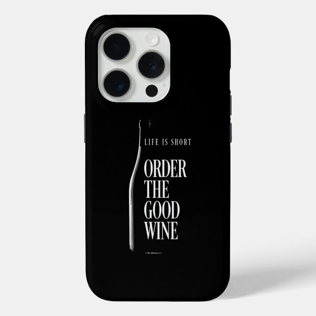 Bestellen Sie den Fall "Good Wine Case Mate" für d (Rückseite)