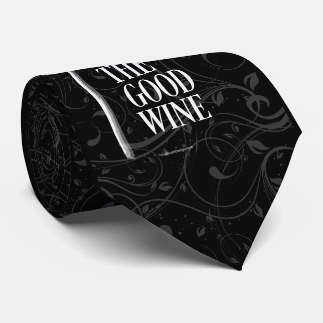 Bestellen Sie den guten Wein Krawatte (Gerollt)