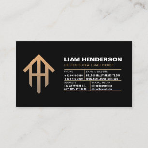 Bestellen Sie echte Anwesen Business Cards, Realto Visitenkarte