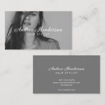 Bestellen Sie Hair Stylist Visitenkarten, Foto Ima