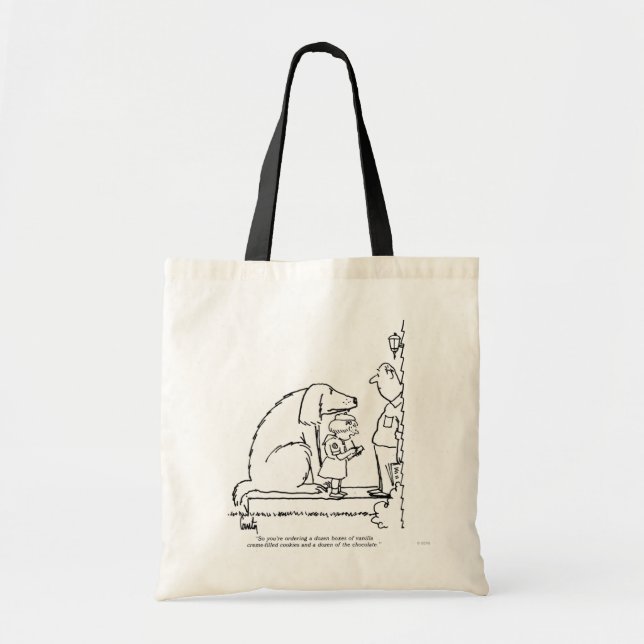 Bestellenplätzchen Tragetasche (Vorne)