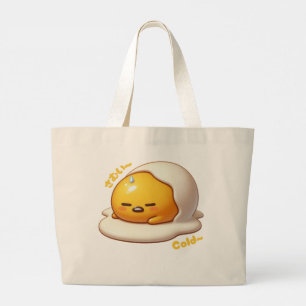 Bestelling gudetama egg lustig #1 jumbo stoffbeutel