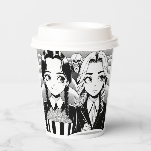 Bestellungen für heißer Kaffee Pappbecher (Vorderseite)