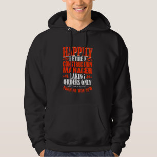 Bestellungen von meiner Ehefrau jetzt wieder müde Hoodie