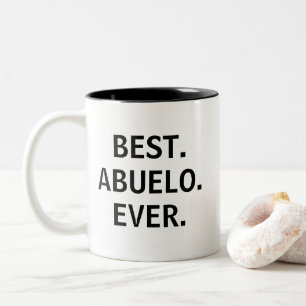 Bester Abuelo Aller Spanischer Großvater Zweifarbige Tasse