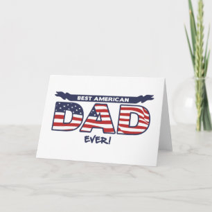 Bester American Dad Ever Karte