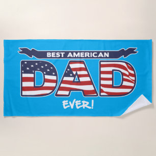 Bester American Dad Ever Strandtuch