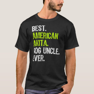 Bester amerikanischer Akita-Hund-Onkel überhaupt  T-Shirt