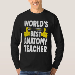 Bester Anatomie-Lehrer der Welt   Jobtitel Anatomi T-Shirt