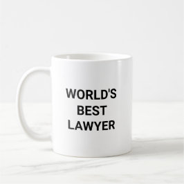 Bester Anwalt der Welt Lustiges Geschenk für Kolle Kaffeetasse