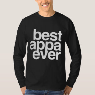 Bester Appa je koreanischer Vatertag Vater T-Shirt