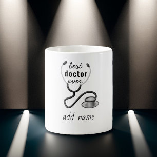 Bester Arzt überhaupt Würdigung Weltbester Doc Kaffeetasse