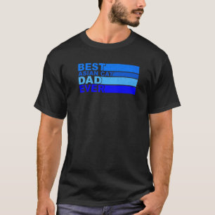 Bester asiatischer Katzenvater überhaupt T-Shirt
