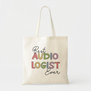 Bester Audiologe je Doktor der Audiologie Geschenk Tragetasche