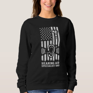 Bester Audiologe Papa Hörprobleme Hörakustiker Spe Sweatshirt