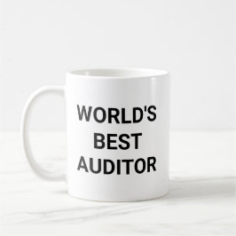 Bester Auditor der Welt Lustiges Geschenk für Koll Kaffeetasse