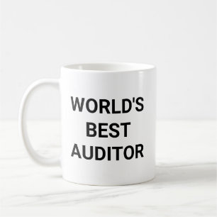 Bester Auditor der Welt Lustiges Geschenk für Koll Kaffeetasse