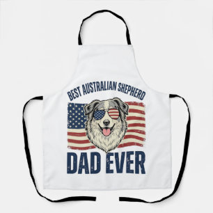 Bester Australian Shepherd Vater überhaupt Patriot Schürze