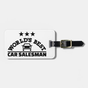 Bester Autoverkäufer der Welt Gepäckanhänger
