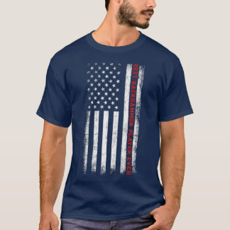 Bester Backgammon Player je amerikanisches Flag Ba T-Shirt