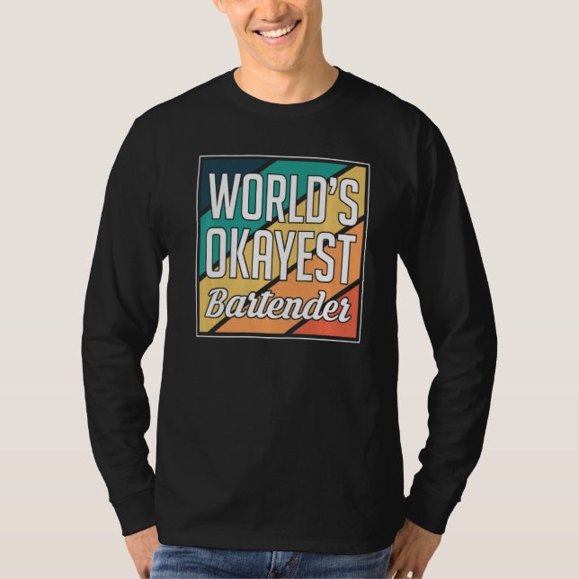 Bester Barkeeper der Welt Barkeeper   T-Shirt (Vorderseite)