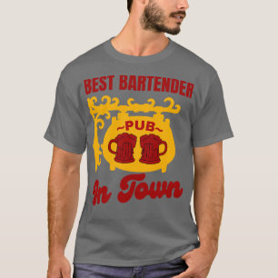 Bester Barkeeper in der Stadt T-Shirt