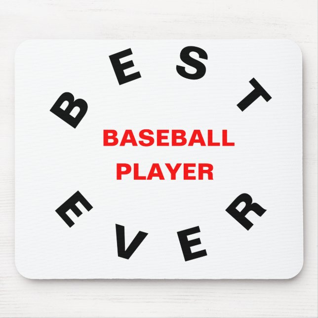 Bester Baseball-Player je Mousepad (Vorne)
