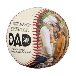 Bester Baseball-Vater Erstellen Sie Ihr eigenes Fo Baseball