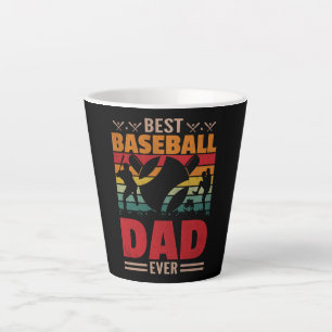 Bester Baseball-Vater je Milchtasse