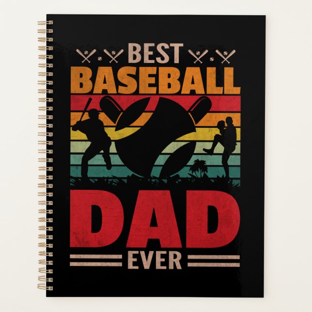 Bester Baseball-Vater je Planer (Vorderseite)