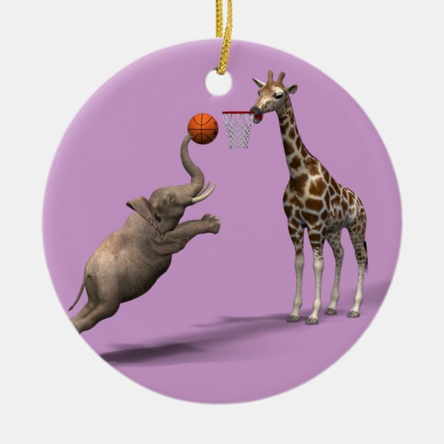 Bester Basketball-Scorer Keramikornament (Vorne)