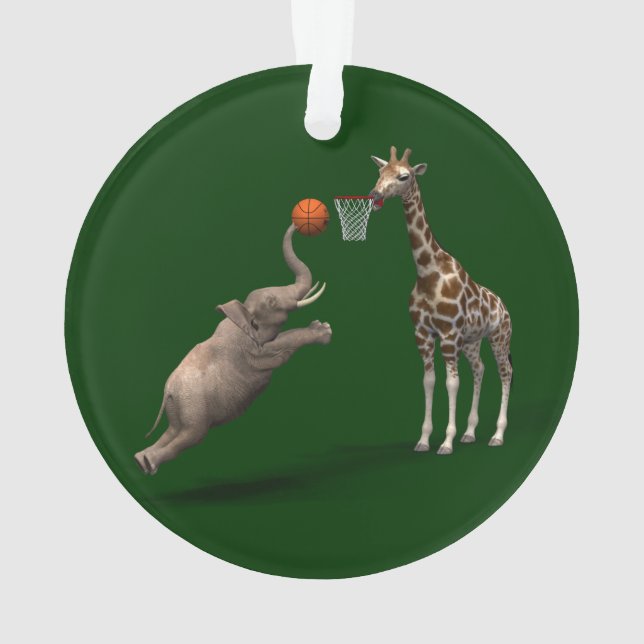 Bester Basketball-Scorer Ornament (Rückseite)