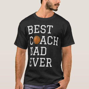 Bester Basketball-Trainer Dad Ever Coaching Väter T-Shirt