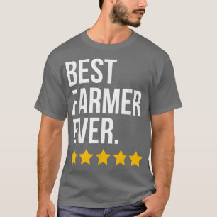Bester Bauer je Bauer Funny Farm T-Shirt