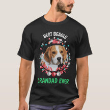 Bester Beagle Grandad je T - Shirt