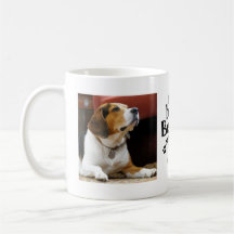 Bester Beagle Vater 2 Foto-Vorlage Kaffeemaschine 