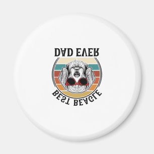 Bester Beagle-Vater Aller Zeiten Vintage Beagle-Sh Magnet