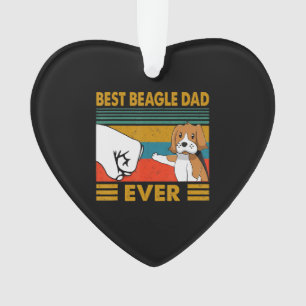 Bester Beagle Vater je Perfektes Dog Lover Geschen Ornament
