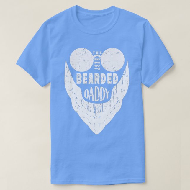 Bester bearded Daddy 1 T-Shirt (Design vorne)