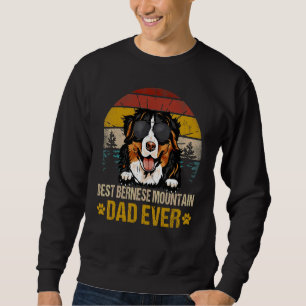 Bester Berner Vater je Vintager Hund Sweatshirt