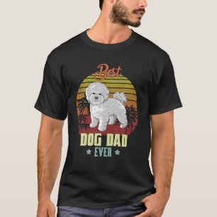 Bester Bichon Frise-Vater überhaupt Daddy-Geschenk T-Shirt