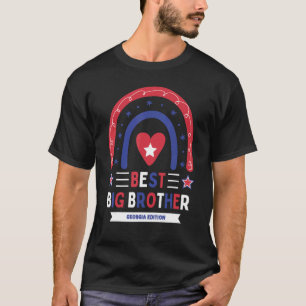 Bester Big Brother Georgia Edition Boys Older Sibl T-Shirt