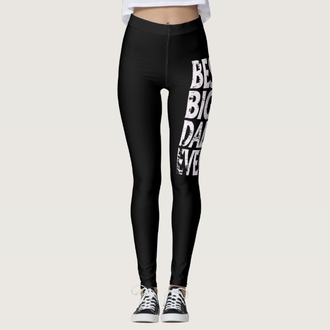 Bester Big Daddy-T - Shirt Leggings (Vorderseite)