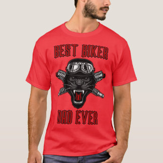 Bester Biker-Vater je Motorrad-Geschenk2 T-Shirt