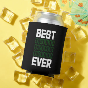 Bester Binär-Vater-Tech-Coder-Trinkbecher Dosenkühler