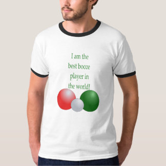 Bester Bocce Spieler in der Welt T-Shirt