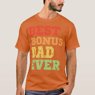 Bester Bonus-Papa Aller Zeiten Stiefvater Retro Vi T-Shirt