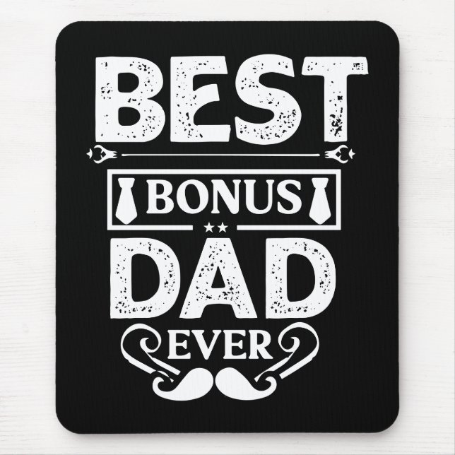 Bester Bonus-Vater je Mousepad (Vorne)